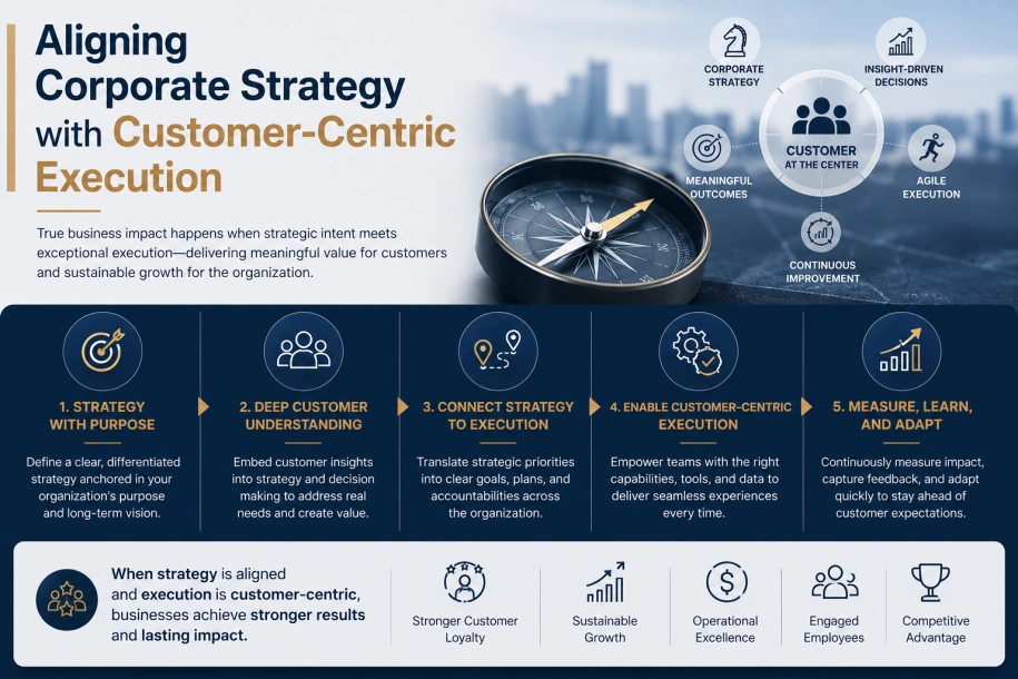 Aligning Corporate Strategy with Customer-Centric Execution